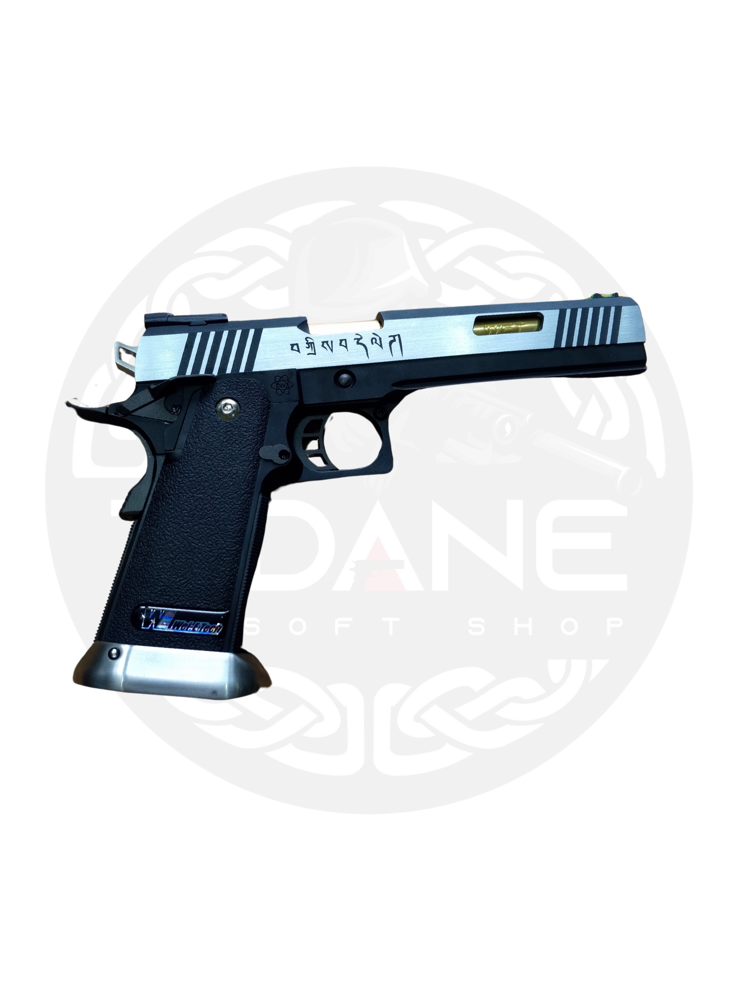 WE 6.0 IREX SEMI AUTO SILVER GOLD BARREL