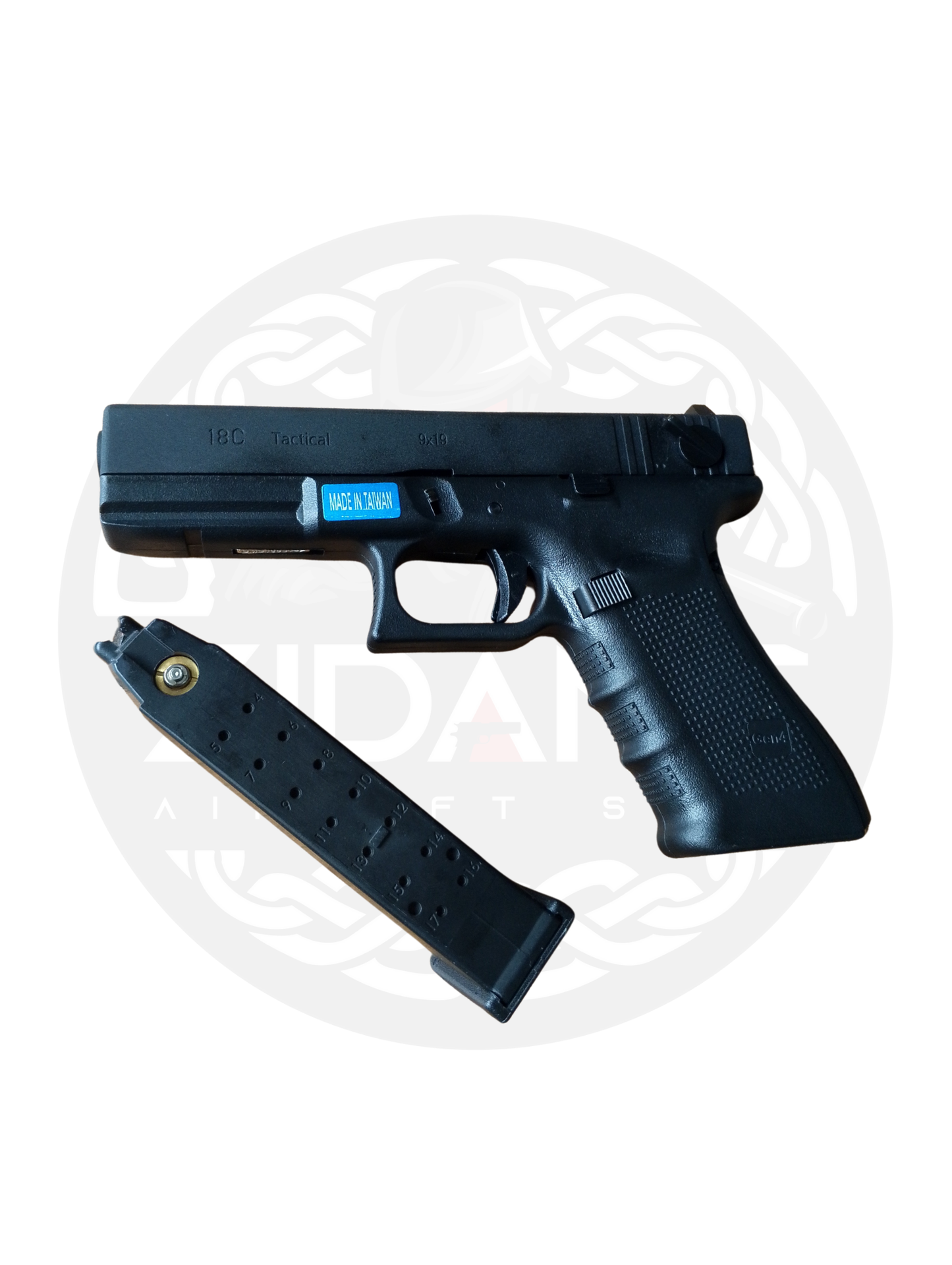 WE GLOCK 18C GEN 4 BLACK