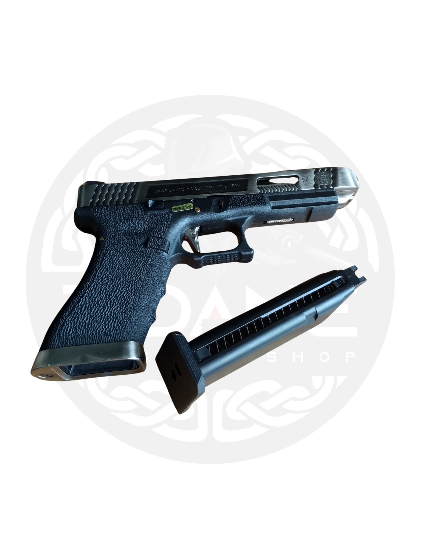WE GLOCK 34 FORCE SERIES SILVER