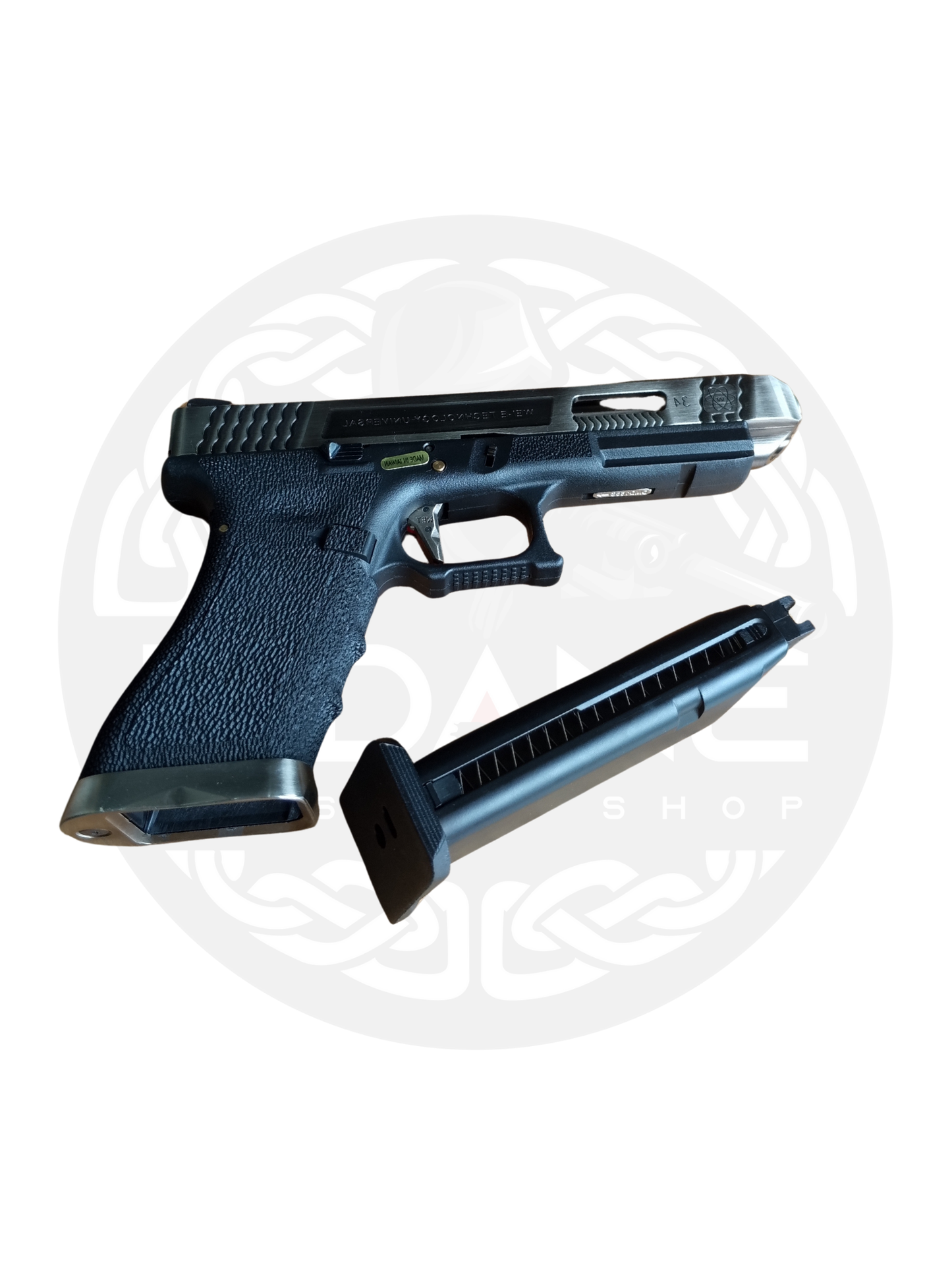 WE GLOCK 34 FORCE SERIES SILVER
