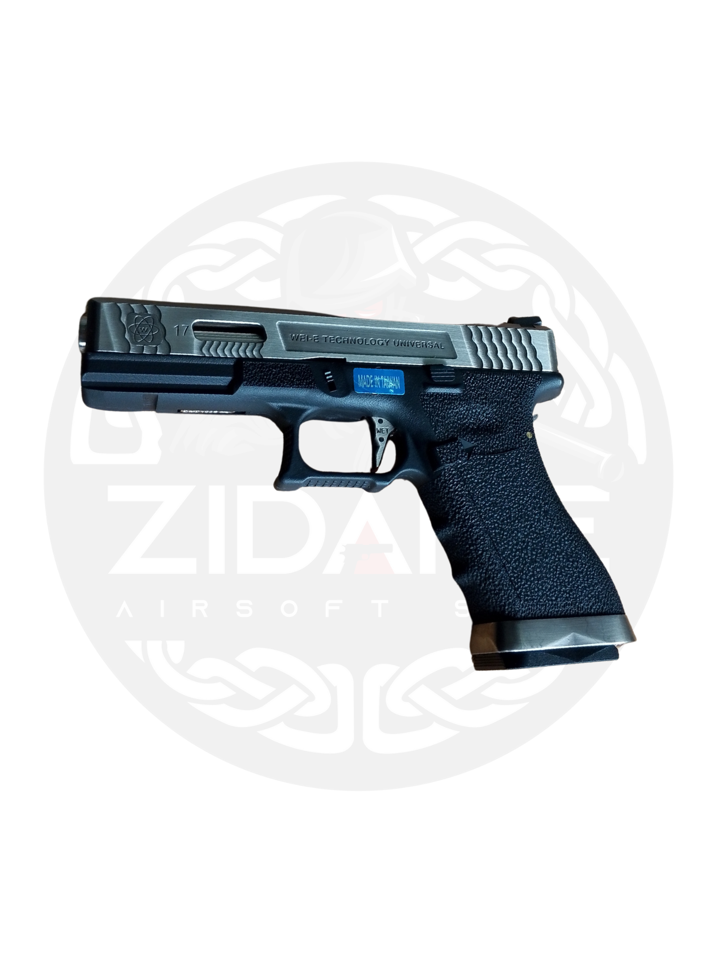 WE GLOCK 17 FORCE SERIES SILVER