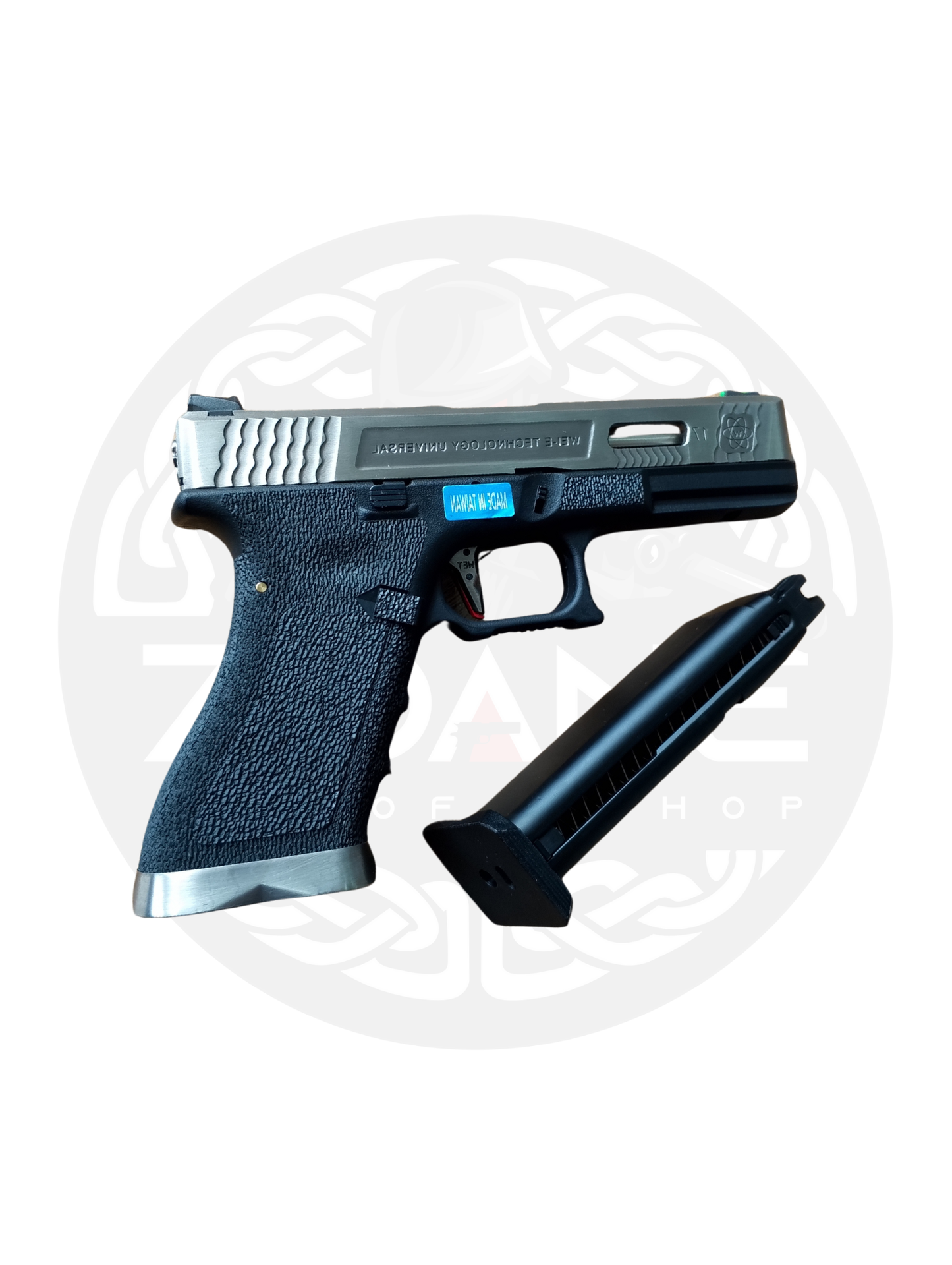WE GLOCK 17 FORCE SERIES SILVER