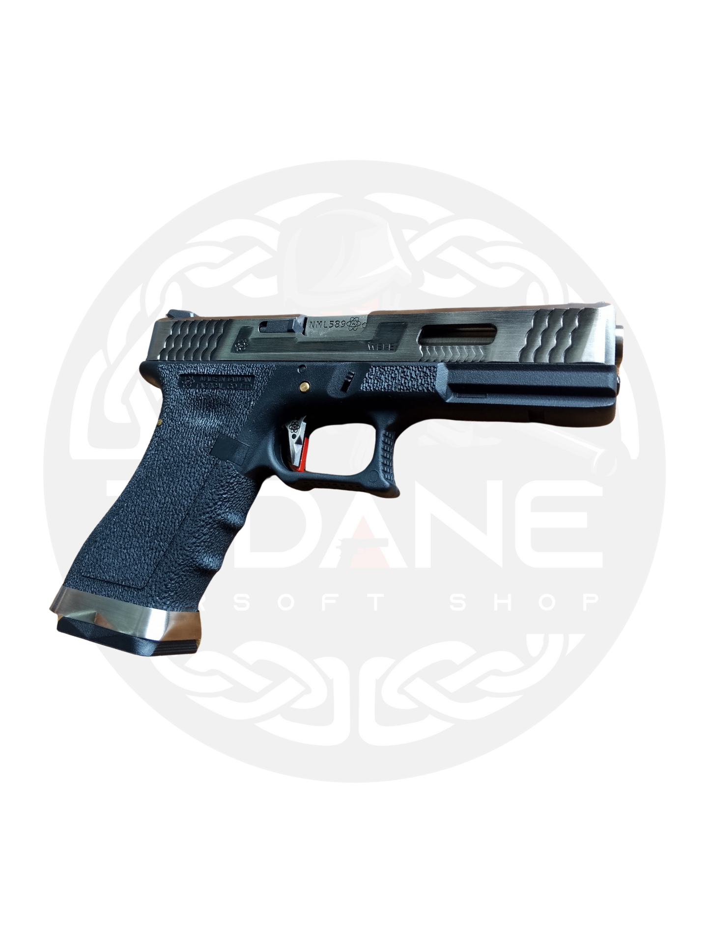 WE GLOCK 18C FORCE SERIES SILVER