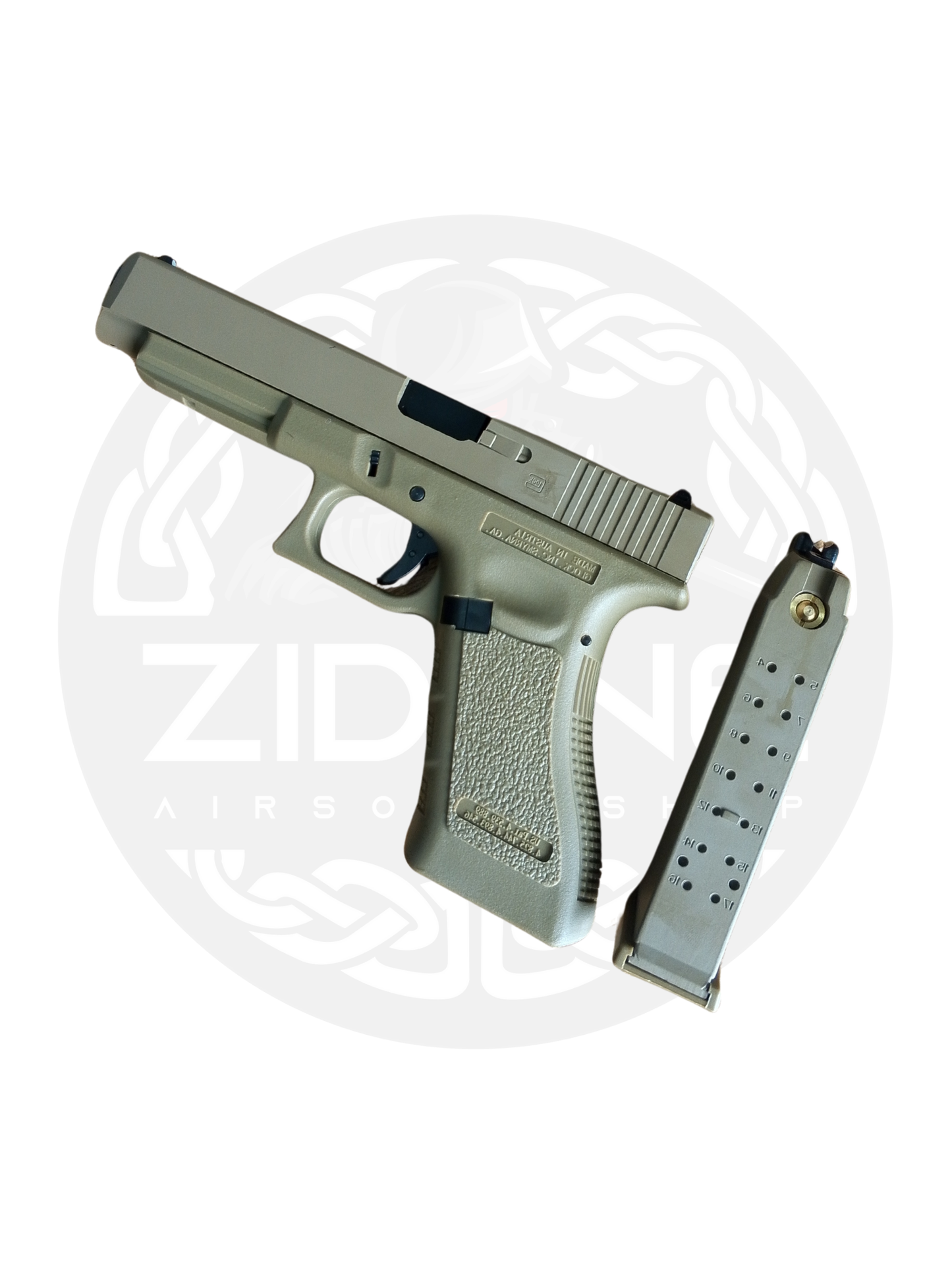 EC GLOCK 34 GEN 3 TAN (1201 DE)