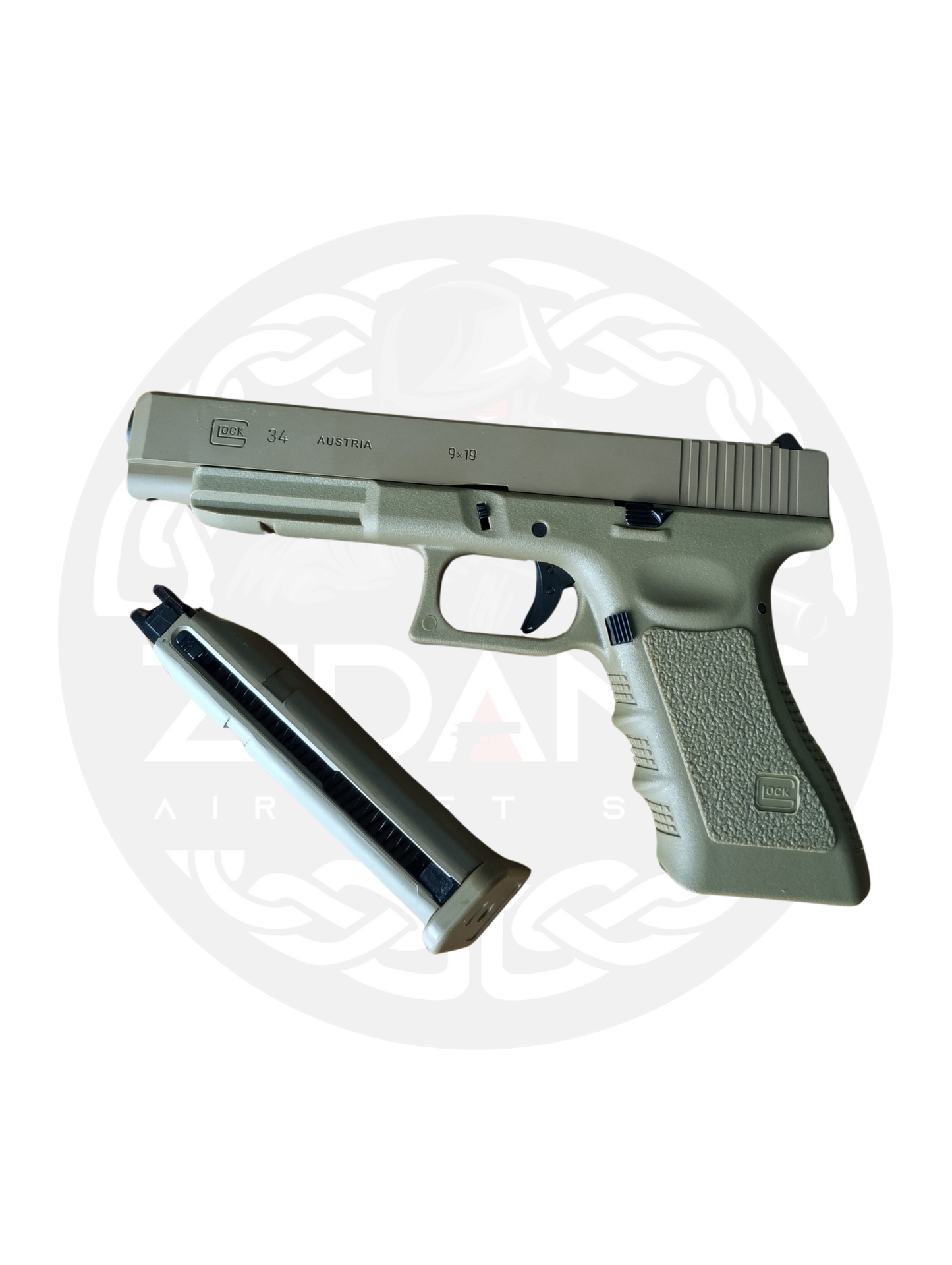 EC GLOCK 34 GEN 3 TAN (1201 DE)