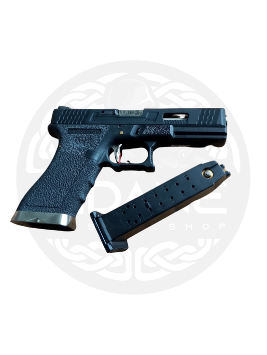 WE GLOCK 18C FORCE SERIES BLACK