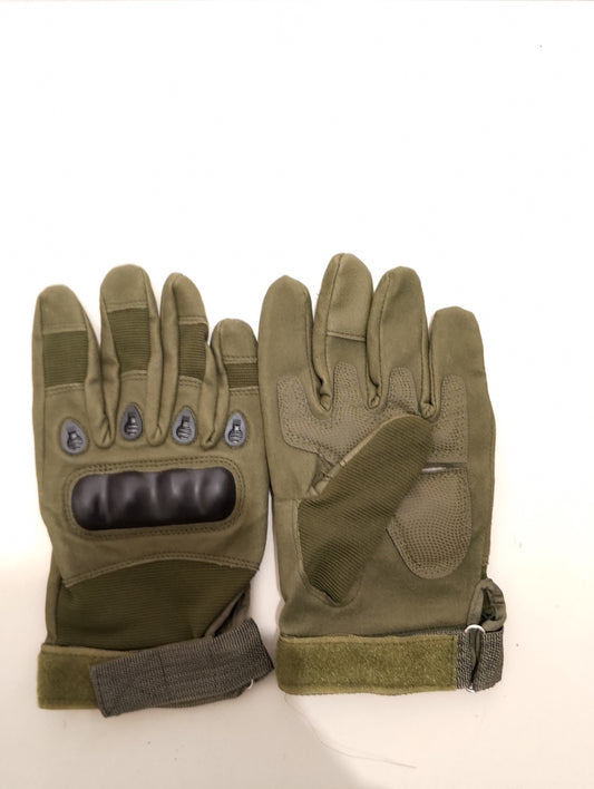 TACTICAL ANTI-SLIP GLOVES GREEN MEDIUM