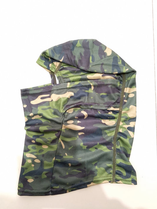 BALACLAVA FACEMASK GREEN CAMO